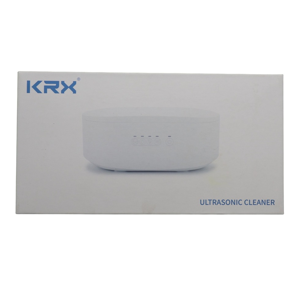 KRX Ultrasonic Jewelry Cleaner 47KHZ Portable Professional Cleaning Machine